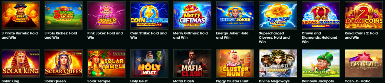 keyzino casino games