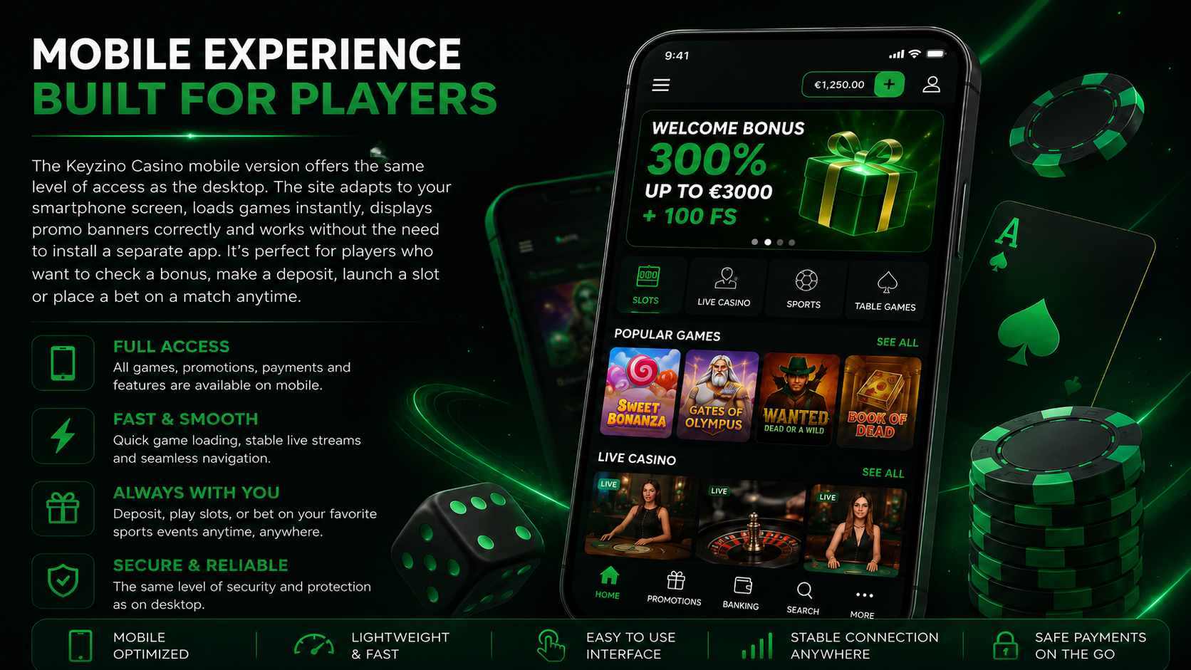 keyzino casino mobile app
